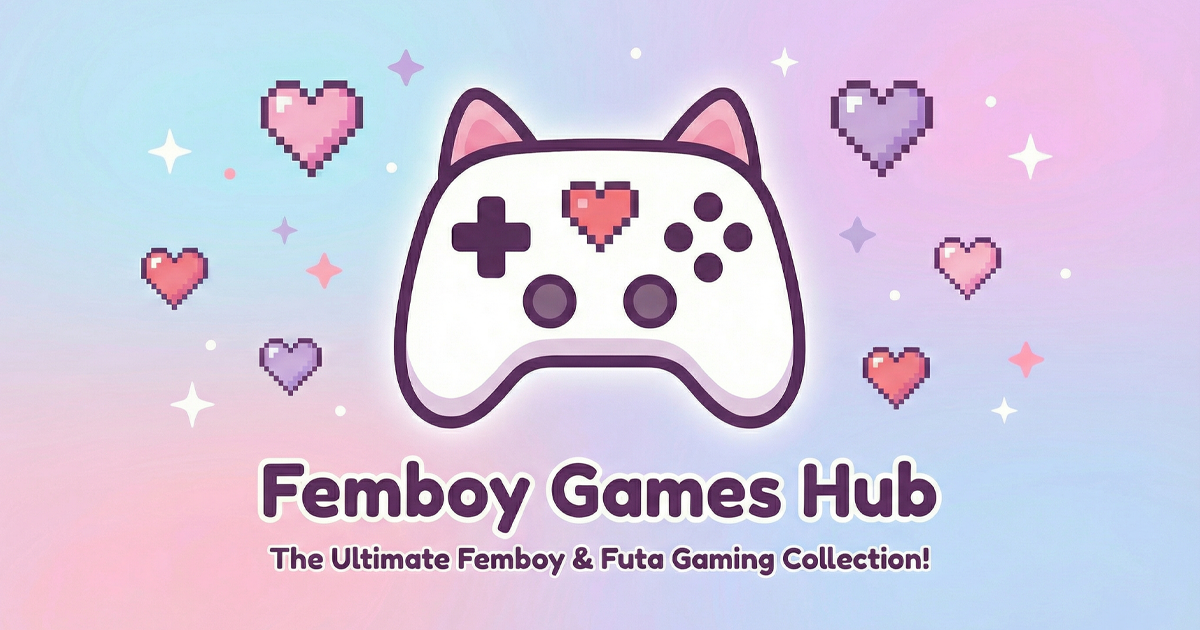 Femboy Games Hub Curated Cute Femboy Games Visual Novels Social Share 